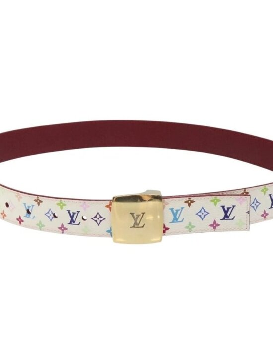 LOUIS VUITTON Multicolor Ceinture Care Belt 37.8\